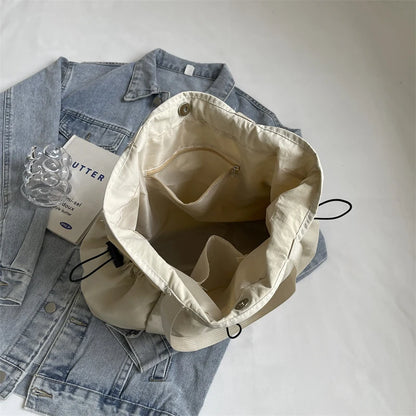 1 bolso de mano de gran capacidad, moderno, de lona, para el hombro, para el trabajo y los desplazamientos.