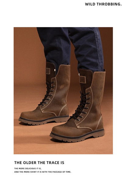 Zapatos de senderismo para hombre, botas de caza impermeables, botines tácticos de combate en el desierto, zapatos de trekking, zapatillas de trabajo de cuero para caminar para mujer