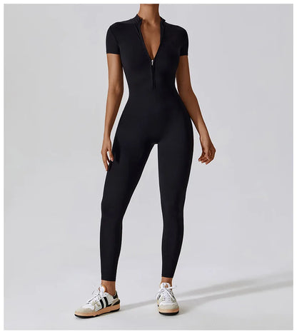 Conjunto de yoga de verano para mujer, ropa deportiva para entrenamiento, mono de gimnasio, mono deportivo siamés para mujer