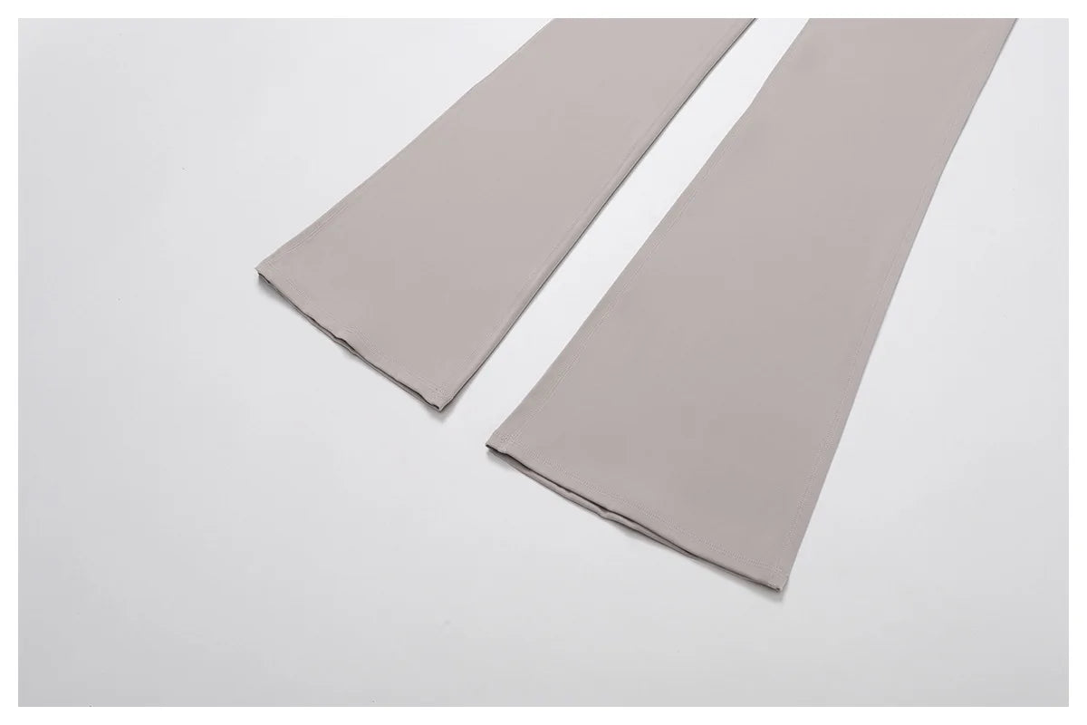 Leggings de impacto para mujer, pantalones de yoga acampanados, pantalones deportivos de yoga, ropa de gimnasio, ropa de entrenamiento, mallas, pantalones de pierna ancha, leggings acampanados