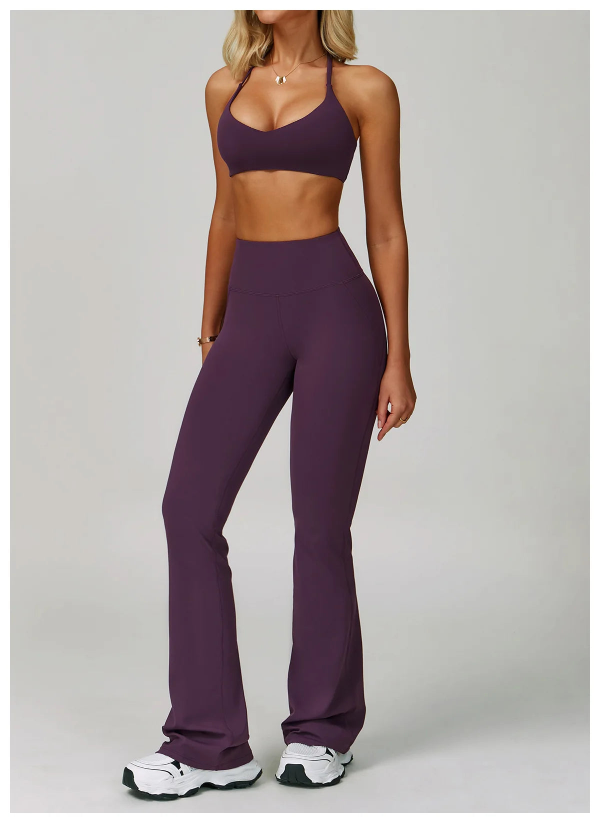 2 Piece Set Women's Tracksuit Fitness Clothes Yoga Sets Sportswear Workout Bra High Waist Leggings Set Gym Clothing Sports Suits