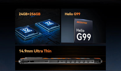 Teléfono inteligente resistente IIIF150 B2 Pro, Android, G99, pantalla de 6.8'' a 120 Hz, 24 GB de RAM, 256 GB de ROM, cámara de 108 MP, batería de 10000 mAh, carga de 30 W.