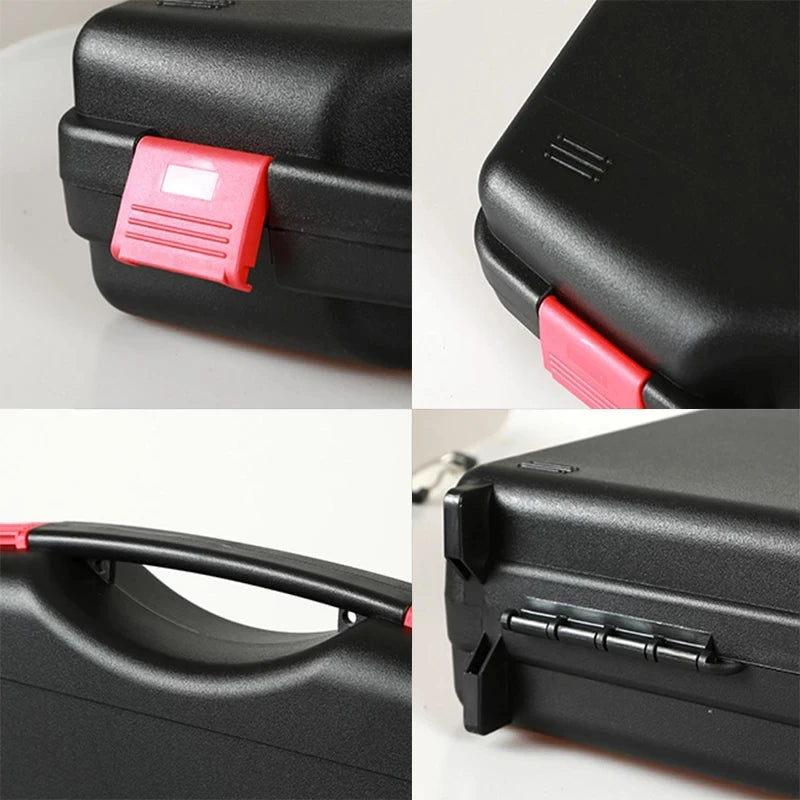 Maleta Caja de Herramientas Profesional Con Esponja Caja de Herramientas Completa Estuches Estuche de Herramientas de Plástico Portátil Estuche de Herramientas Equipo de Seguridad Estuche de Instrumentos
