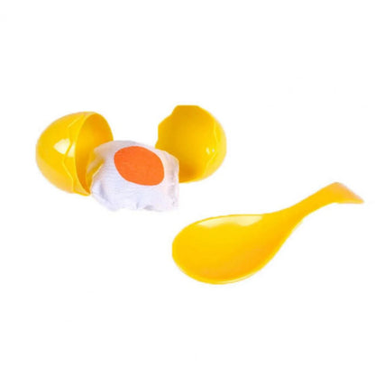 Juego de carreras de huevos y cucharas con yemas, juegos al aire libre para niños, deportes de campo, recuerdos de fiesta, juguetes interactivos entre padres e hijos.