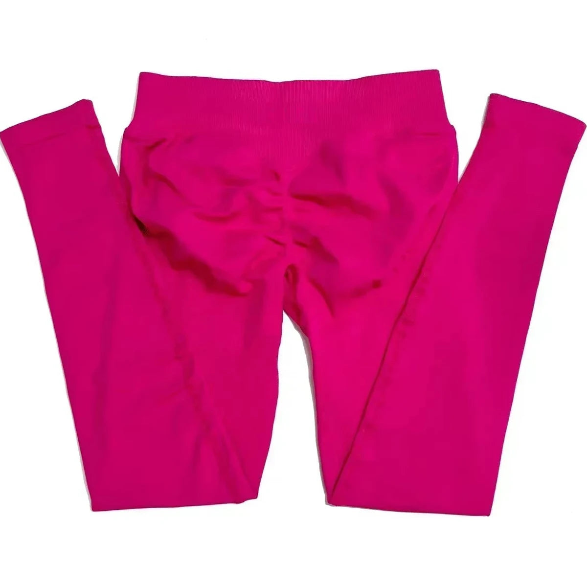 Leggings deportivas sin logo para mujer, efecto push-up, cintura baja, sin costuras, para gimnasio, yoga y entrenamiento.