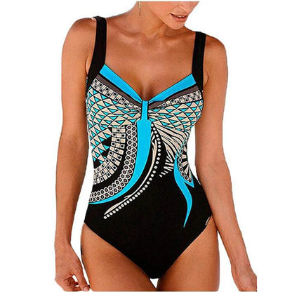 2024 One Piece Swimsuit Sexy Ruched Tummy Control Swimwear Women Vintage Solid Monokini Beachwear Female Bathing Suit Plus Size