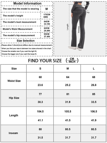 Conjunto de Yoga de 2 Piezas con Volantes para Mujer, Cintura Alta, Control de Abdomen, Pantalones Acampanados, Top de Manga Larga, Ropa Deportiva para Gimnasio, Correr, Clásico, Gris Oscuro