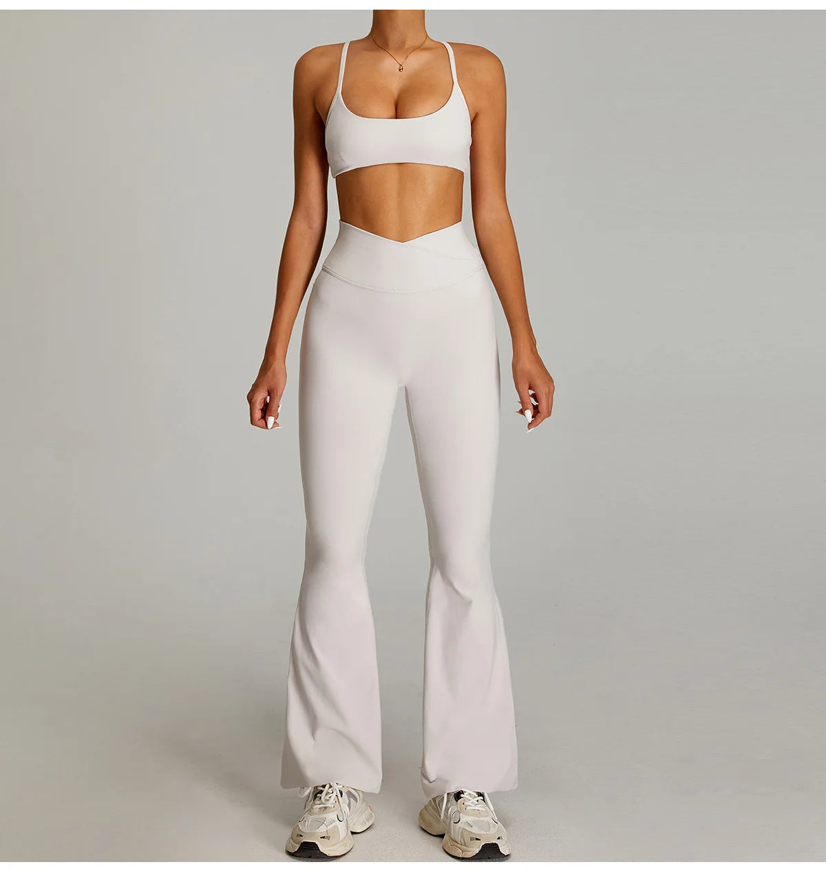 Conjunto deportivo de yoga para mujer mikeyoga, 2 piezas, secado rápido, ideal para gimnasio, correr y entrenar. Incluye ropa deportiva de manga corta para yoga.