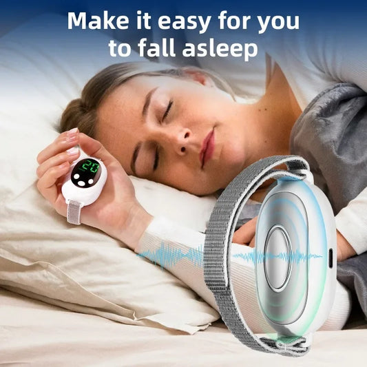 Dos modos, 20 niveles de intensidad, dispositivo inteligente para dormir, alivio de la ansiedad, sueño neurológico, insomnio y dispositivo relajante.
