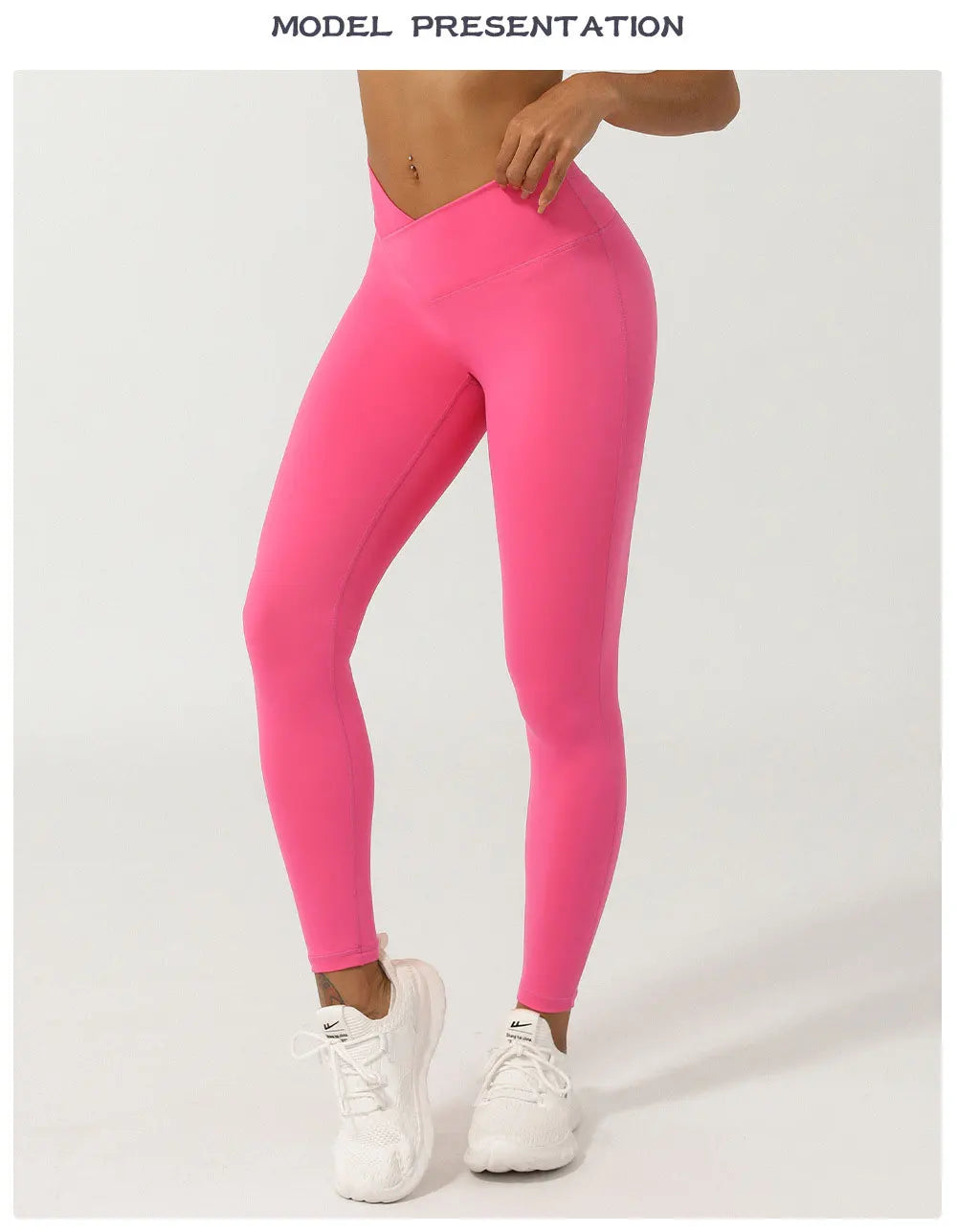 Women Sport Fitness Leggings High Waist Tights Elastic Sexy Yoga Pants Training Running Gym Quick Dry Breathable Leggings Female