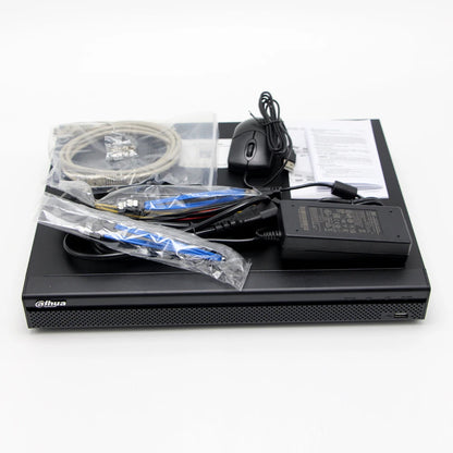 NVR Dahua original NVR4208-4KS3, NVR4216-4KS3 y NVR4232-4KS3, grabador de vídeo en red 4K de 8/16/32 canales, 1U, 2 discos duros, sin puertos PoE.