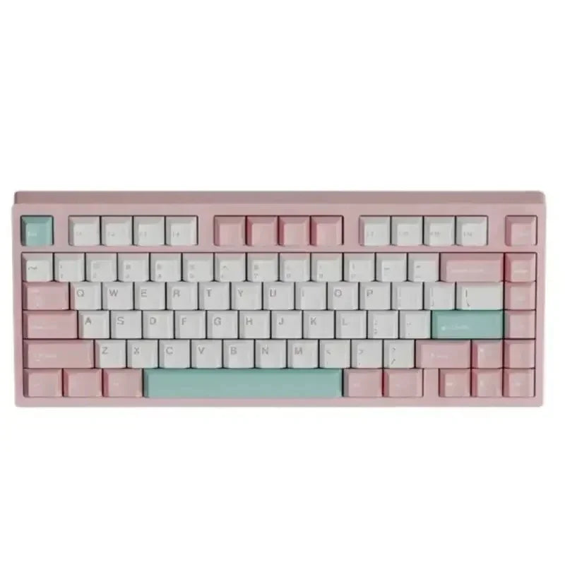 Teclado mecánico inalámbrico ShortCut Studio Bridge75 con Bluetooth, 3 modos RGB, personalizado, de aluminio de larga duración.