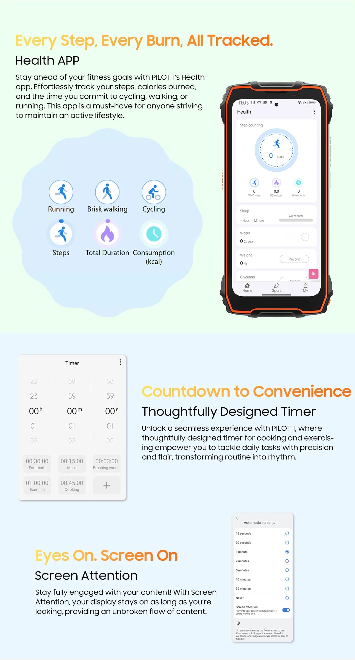 [Estreno mundial] Blackview OSCAL PILOT 1: Teléfono resistente, smartphone de 6 GB y 256 GB, pantalla HD+ de 6,67", batería de 15000 mAh y NFC.