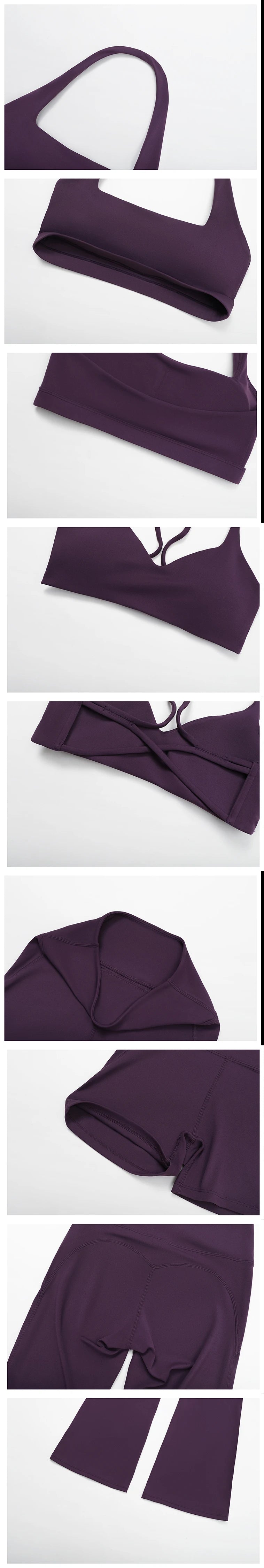 2 Piece Set Women's Tracksuit Fitness Clothes Yoga Sets Sportswear Workout Bra High Waist Leggings Set Gym Clothing Sports Suits