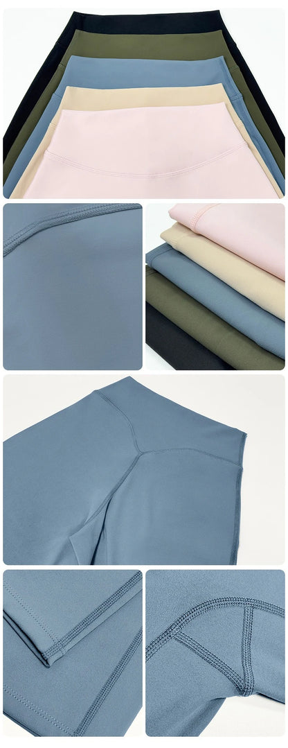 Pantalones deportivos rectos para mujer, sin la incomodidad de los pantalones de pierna ancha, ideales para yoga, ropa de fitness transpirable, pantalones casuales versátiles.