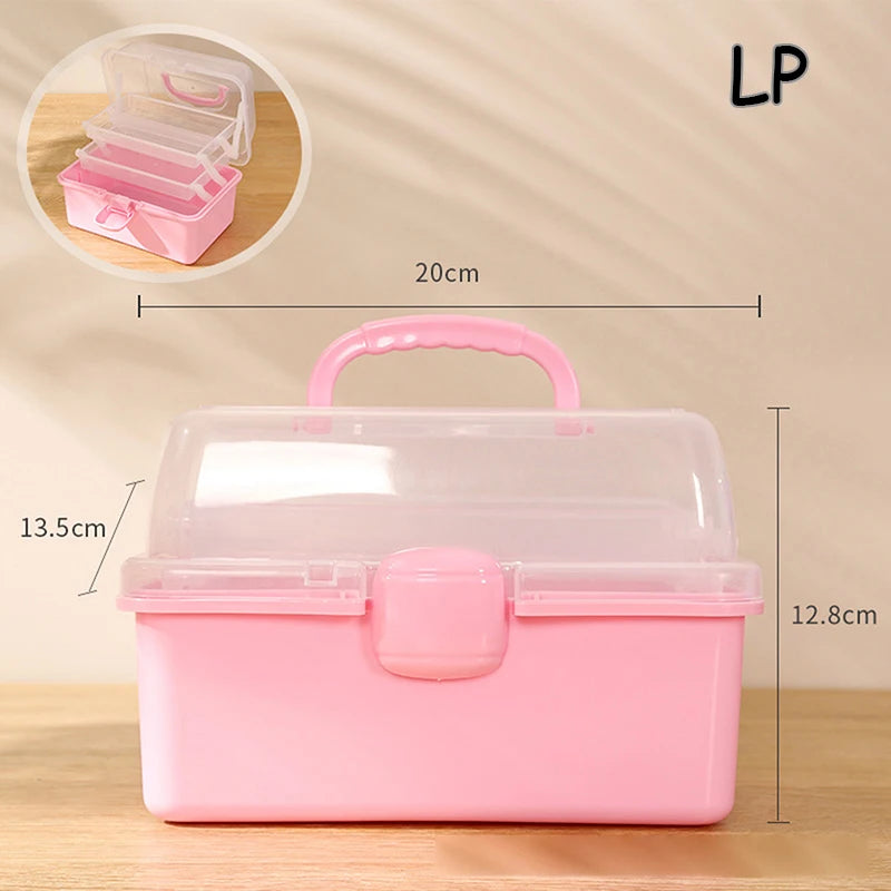 Caja de almacenamiento para accesorios para el cabello de niños, cuerda para la cabeza, horquilla, tarjeta, bolígrafo, artículos diversos, caja de papelería, lindo joyero para niña