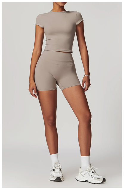 SWELTERING Conjunto de 2 piezas de ropa deportiva para mujer, conjunto de yoga, ropa deportiva para gimnasio, trajes de yoga, conjunto de fitness, chándales, sujetador deportivo, leggings para gimnasio