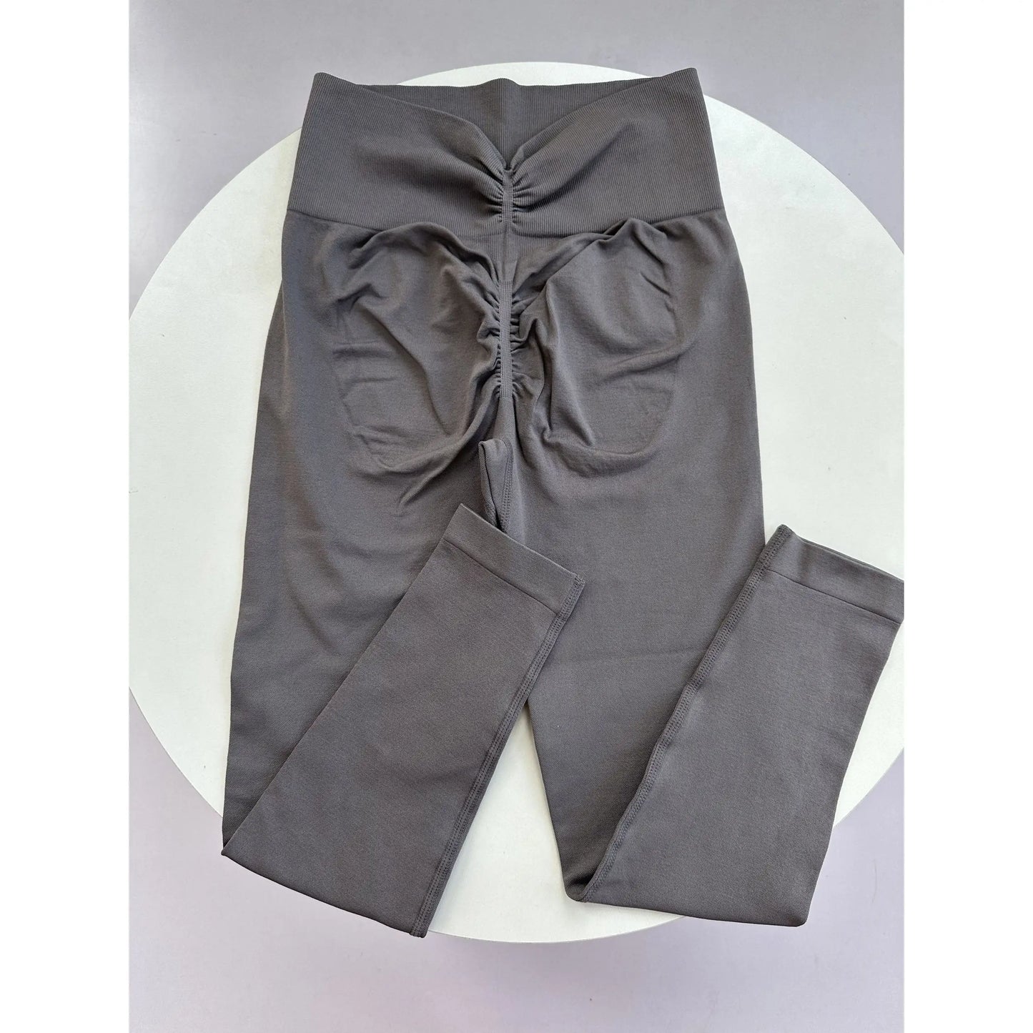 Pantalones de yoga de alta gama para mujer, mallas deportivas de alta elasticidad, pantalones deportivos push-up, mallas para correr, mallas transpirables para gimnasio.