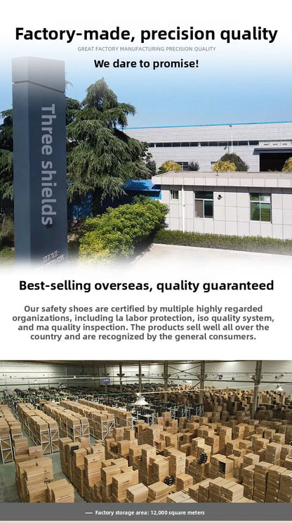 Zapatillas de seguridad con forro polar para hombre y mujer, botas de invierno con punta de acero, gruesas, cálidas, antiaplastamiento, para trabajo, tallas 36-46