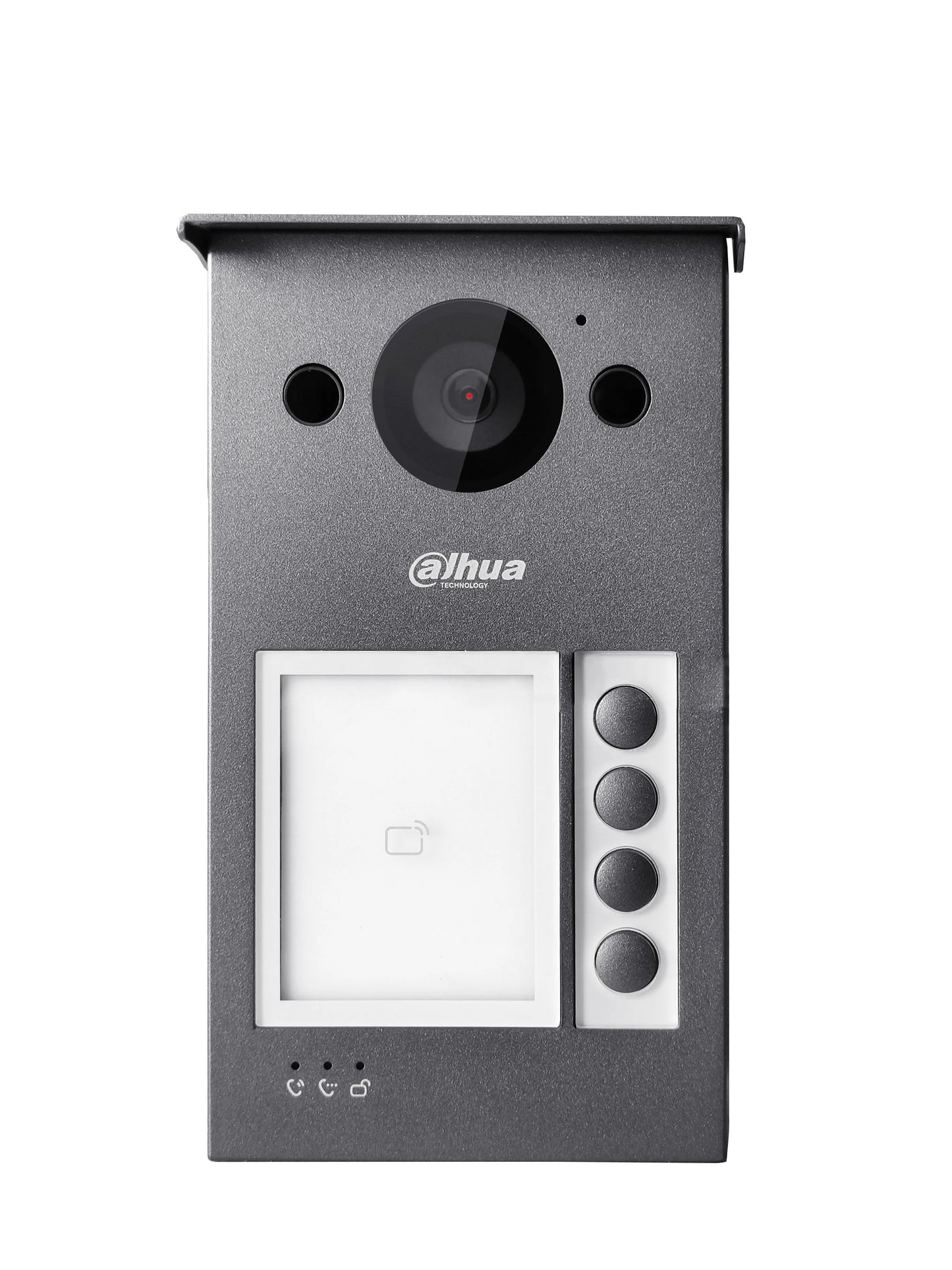 Dahua VTO3311Q-WP: Portero automático IP y Wi-Fi para villas, 2 MP, PoE, vídeo bidireccional H.265, IK08 e IP65, tarjeta IC, aplicación, timbre PoE.