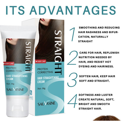 Crema de queratina para alisar el cabello Crema de queratina para alisar el cabello Keratina profesional para el cuidado del cabello de alisado permanente