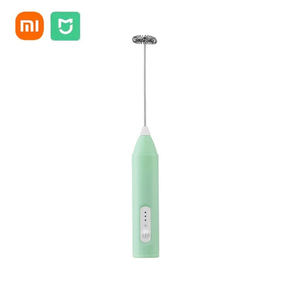 XIAOMI Espumador de leche eléctrico Mini portátil inalámbrico Potente Tipo C Recargable Conveniencia Café Leche Batidor Batidor de cocina