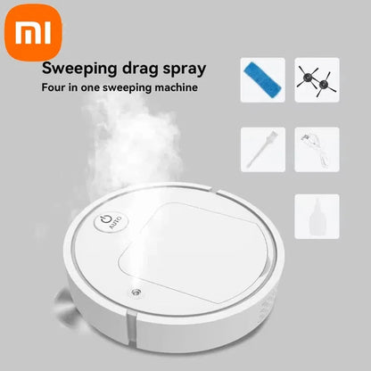 XIAOMI - Nuevo robot barredor 5 en 1, fregador y aspirador, limpieza potente, purificador de aire, pulverizador, humidificador, robot inteligente RC