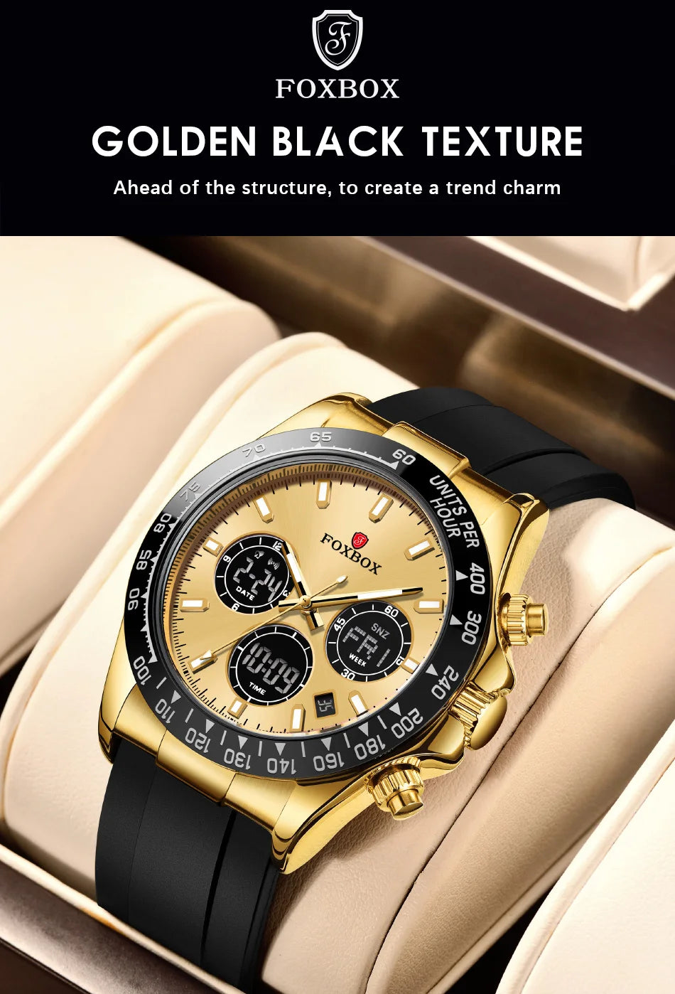 LIGE Reloj de moda para hombre, deportivo militar, con doble pantalla, calendario, relojes de cuarzo, LED luminosos, resistente al agua, cronógrafo, relojes para hombre