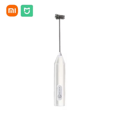 XIAOMI Espumador de leche eléctrico Mini portátil inalámbrico Potente Tipo C Recargable Conveniencia Café Leche Batidor Batidor de cocina