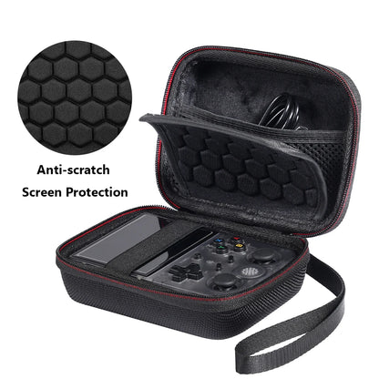 Estuche para consola de juegos portátil R36S, funda de transporte para Anbernic RG35XX, RG353V y RG353VS, bolsa rígida de viaje portátil, accesorios para juegos.
