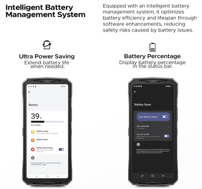 Teléfono robusto DOOGEE V40 Pro 5G versión global, pantalla de 6,78", 16 GB + 512 GB, dimensiones 7300, cámara con IA de 200 MP, 8680 mAh, cargador rápido de 33 W.