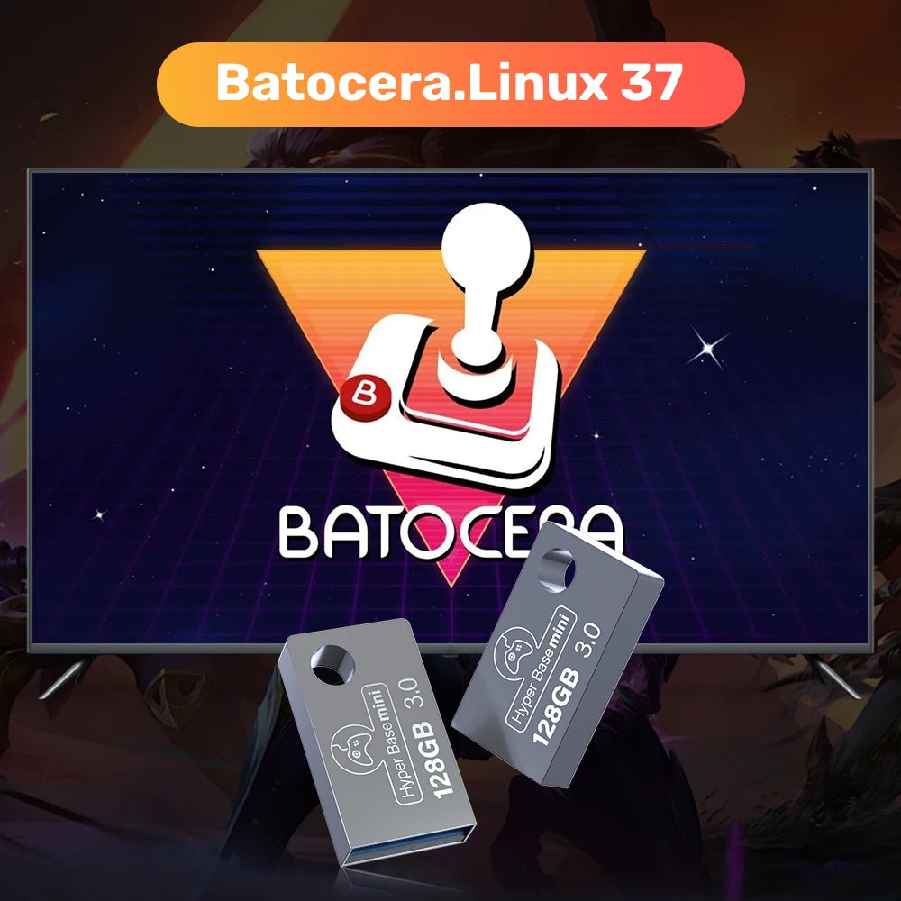 Consola de juegos con más de 43 000 juegos para consolas retro Xbox/PS3/PS2/PS1/Saturn/NDS/N64/DC. Plug &amp; Play para Steamdeck/WIN, PC y portátil.