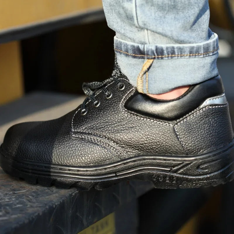 Calzado de seguridad para hombre y mujer. Antiimpactos, resistente a pinchazos, cómodo, antideslizante, resistente al desgaste, con control de olores. Ideal para la construcción y el trabajo.