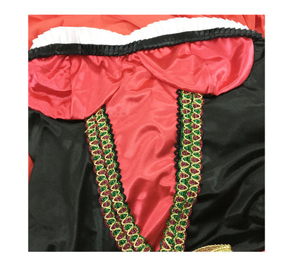 Women Little Red Riding Hood Costume Fancy Adult Halloween Cosplay Fantasia Carnival Fairy Tale Girl Dress+Cloak Women Party Set