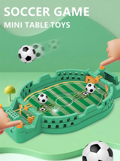Mini juego interactivo de mesa de fútbol, mesas de fútbol, juegos deportivos de competición, catapulta de escritorio, juguetes para juegos familiares