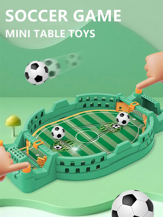 Mini juego interactivo de mesa de fútbol, mesas de fútbol, juegos deportivos de competición, catapulta de escritorio, juguetes para juegos familiares
