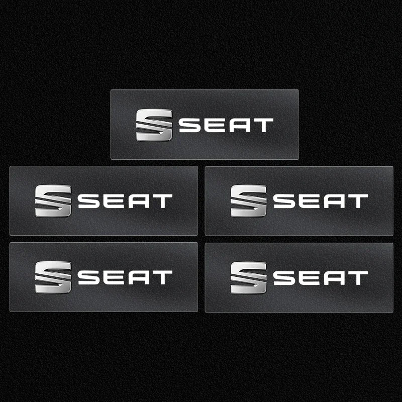 Pegatinas de metal 3D para decoración interior de coche, insignias, calcomanías de estilo para Seat Cupra, León 5F, Ibiza 6L, 6J, León 1P, cojín