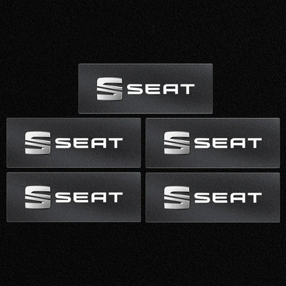 Pegatinas de metal 3D para decoración interior de coche, insignias, calcomanías de estilo para Seat Cupra, León 5F, Ibiza 6L, 6J, León 1P, cojín