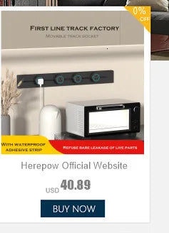 Adaptador de enchufe para electrodomésticos inteligentes Herepow Thailand, enchufe de pared USB doble estándar americano tipo C de 3,1 A con carga rápida.