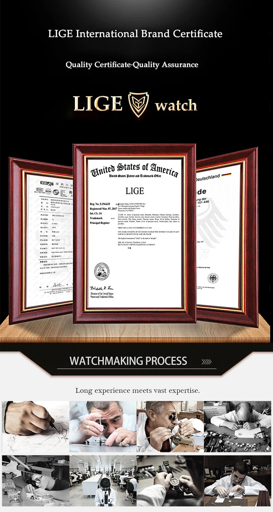 Relojes de pulsera de cuarzo para hombre Foxbox 2025 de lujo, creativos, con cuentas deslizantes, a la moda, impermeables, con fuerza magnética, reloj para hombre, Reloj.