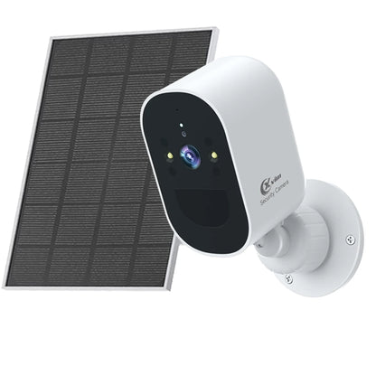 Cámara de seguridad solar XVIM de 4 MP con WiFi inalámbrico, 4 MP, alimentada por batería solar, protección para vigilancia doméstica HD