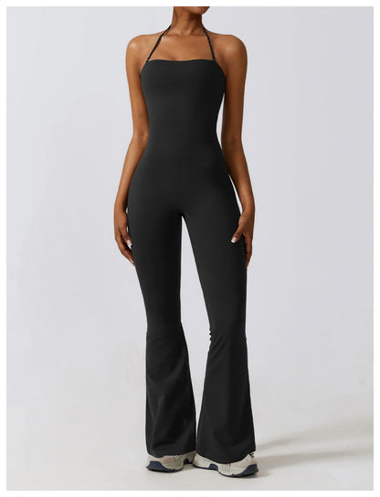 Traje de yoga sin mangas de una pieza, conjunto de gimnasio, ropa deportiva de entrenamiento para mujer, mono deportivo de fitness para mujer, monos de entrenamiento push up para mujer