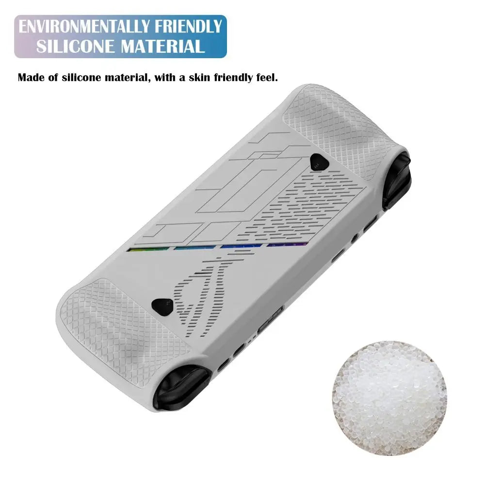 Funda protectora de silicona para consola ASUS ROG Ally X 2024, nueva funda para consola de juegos, antideslizante, suave, accesorios
