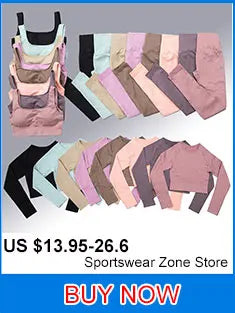 Conjunto deportivo para mujer, top deportivo, leggings de yoga, sujetador deportivo, leggings sin costuras para realce de glúteos.