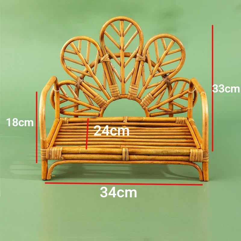 Silla para recién nacidos, accesorios para fotografía de recién nacidos, silla cama, cesta retro, tapete para fotografía, cojín de pose, accesorios para estudio de fotografía