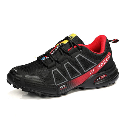 Zapatos de senderismo impermeables para hombre, zapatillas de exterior con cordones, zapatillas de escalada para mujer, zapatillas de trekking antideslizantes, zapatillas tácticas de caza