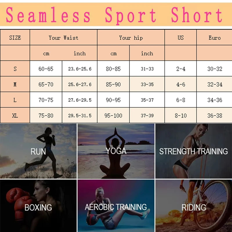 Leggings PofyBofy de cintura alta, sin costuras, elásticas, realzadoras de glúteos, ajustadas, hasta la rodilla, para fitness, yoga y deporte.