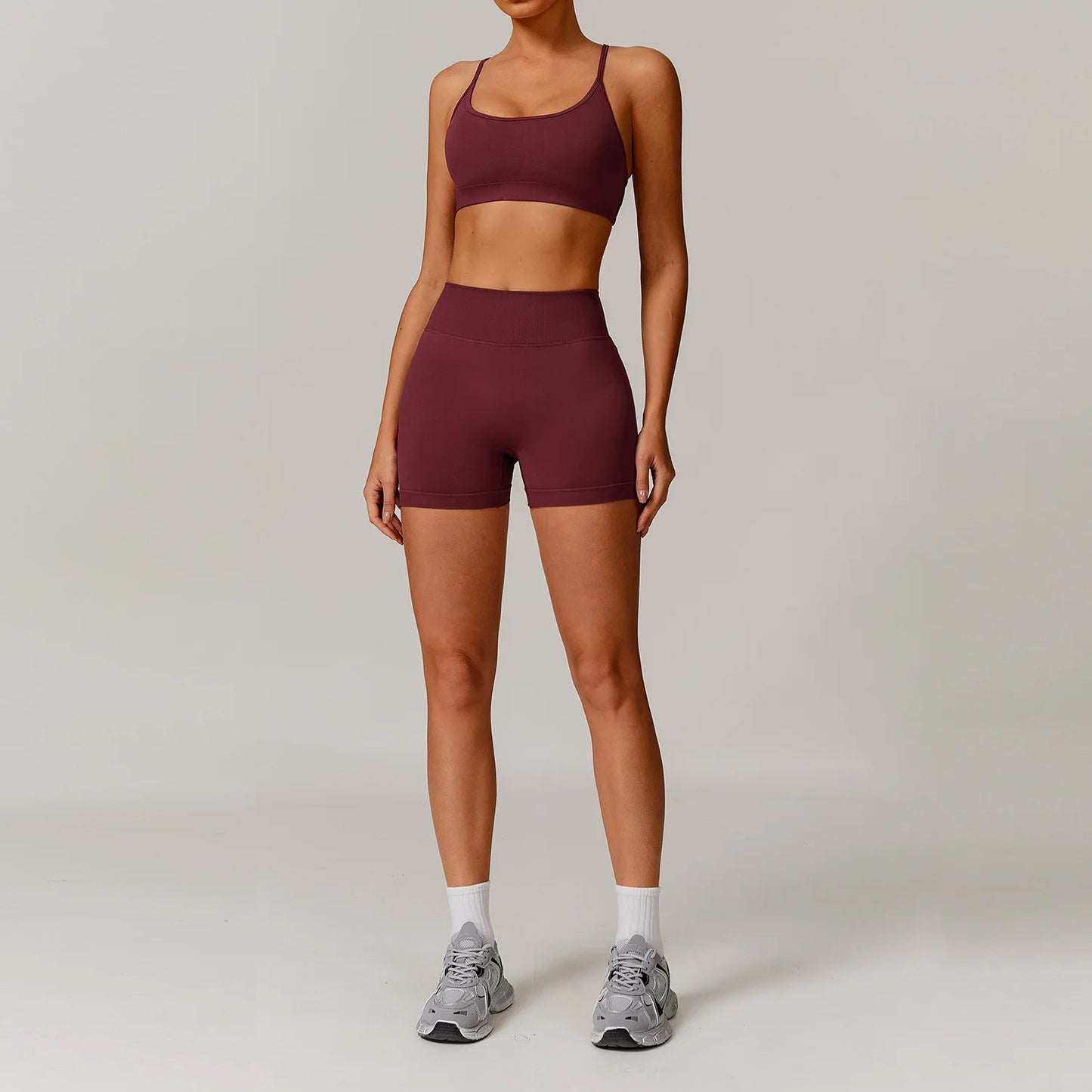 Conjunto de yoga deportivo sin costuras para mujer, 2 o 3 piezas, ropa deportiva para gimnasio, conjuntos de yoga para mujer, chándales, sujetador deportivo, leggings para gimnasio