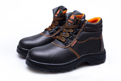 Calzado de trabajo, zapatos de protección, botas de seguridad impermeables para hombre, para construcción, antiperforación y antigolpes.
