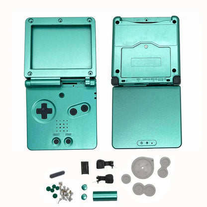 Carcasa original de repuesto de alta calidad para consola Gameboy Advance GBA SP con juego de accesorios.